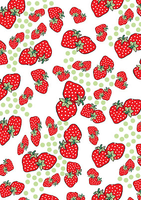 pattern strawberry